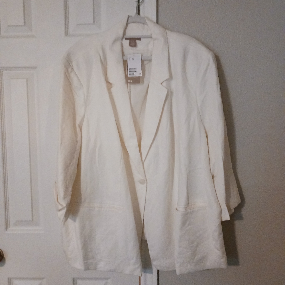 H&M Cream Blazer